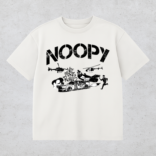 No more rules white T SHIRT
